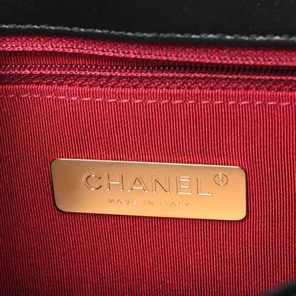 Chanel Lambskin Quilted Medium Chanel 19 Flap Black 6 of 9