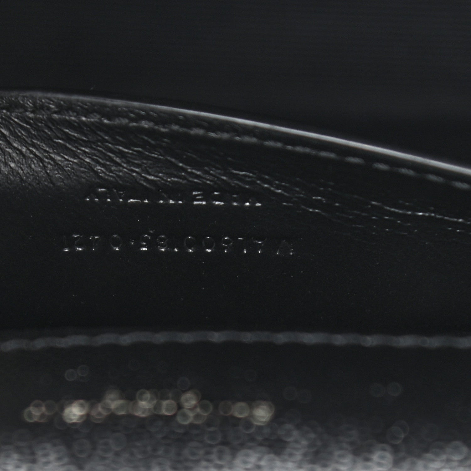 Saint Laurent Grain De Poudre Textured Mixed Matelasse Triquilt Medium Monogram Satchel Black 8 of 10