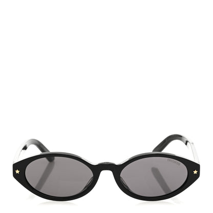 Christian Dior Acetate DiorPacific R1I Oval Sunglasses Black 2 of 8
