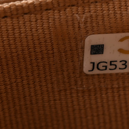 Chanel Caviar Chevron Quilted Boy Card Holder Beige 7 of 9