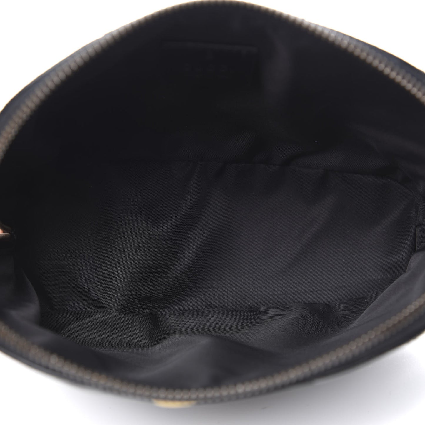 Calfskin Matelasse Large GG Marmont Pouch Cosmetic Case Black