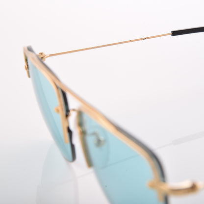 Prada Rimless Sunglasses SPR 570 Gold 6 of 7