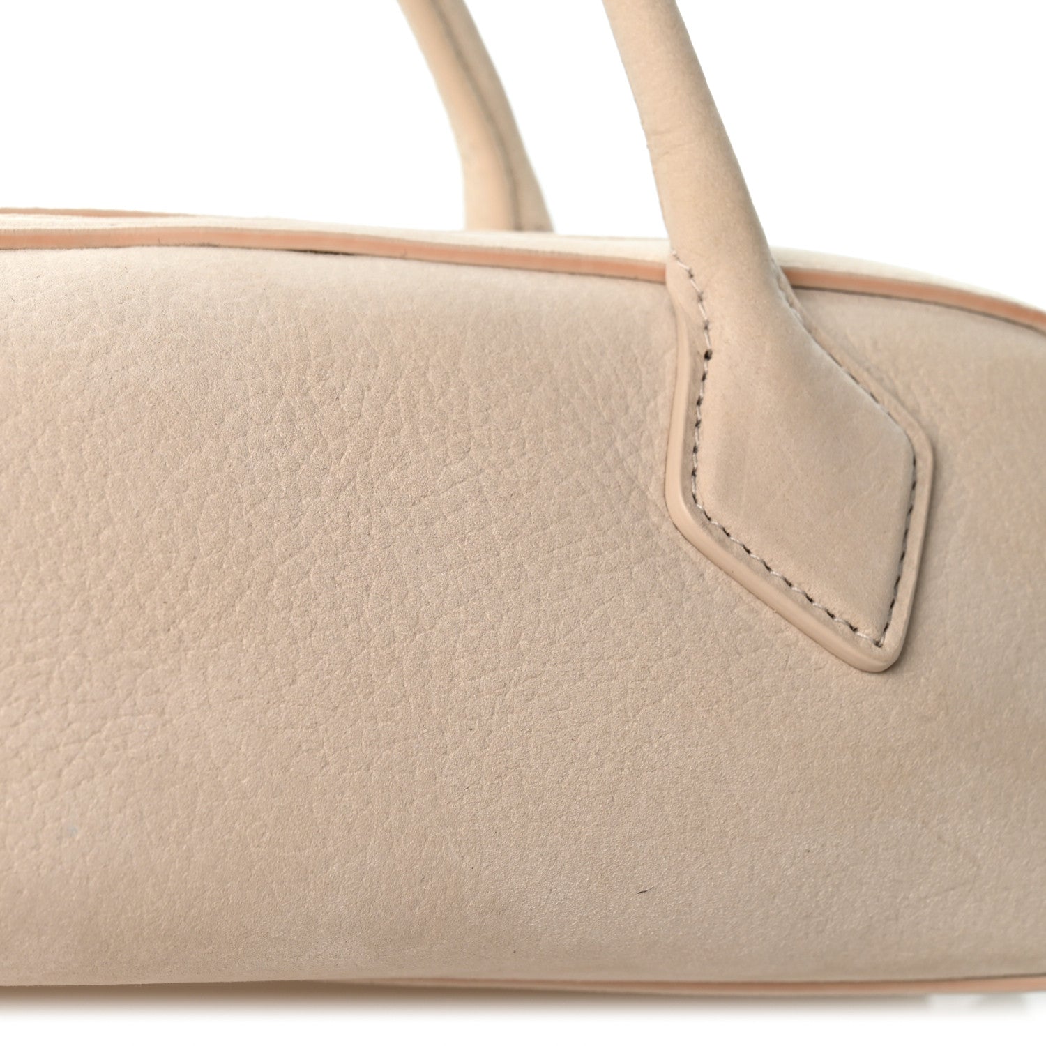 Alaia Nubuck Small Le Teckel Bag Craie 11 of 11