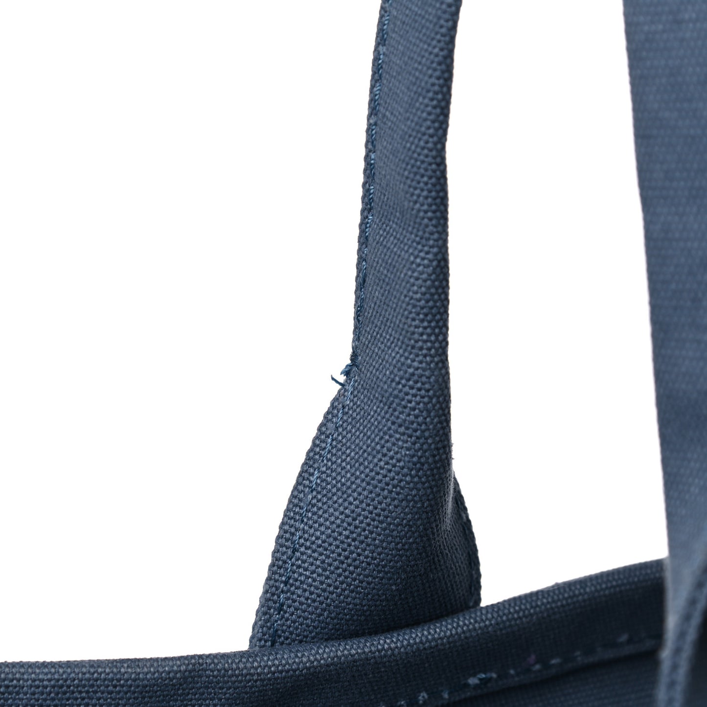 Cotton Canvas The Traveler Tote Bag Blue