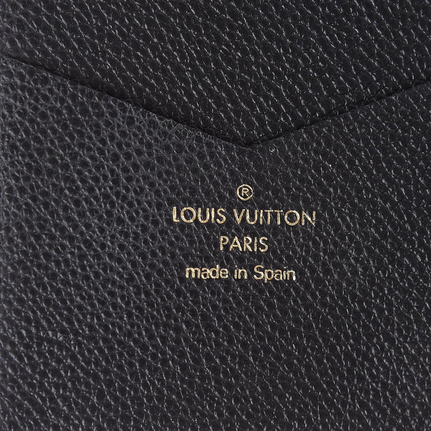 Louis Vuitton Empreinte iPhone X/XS Folio Case Black 6 of 9