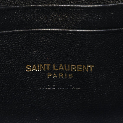 Saint Laurent Grain De Poudre Matelasse Monogram Mini Lou Camera Bag Eros Red 6 of 9