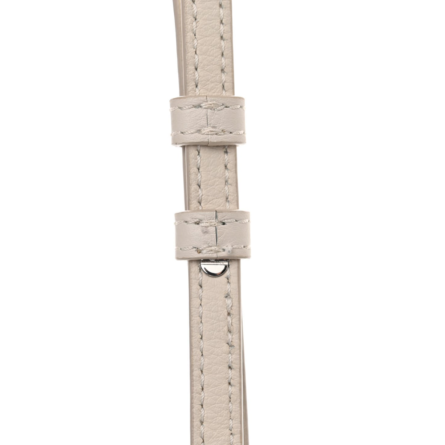 Calfskin Mini Hammock Hobo Soft White