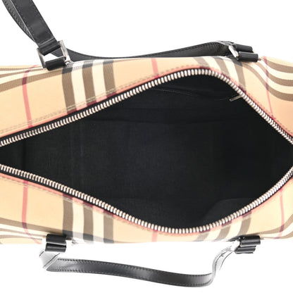 Burberry House Check Barrel Bag Black 5 of 15