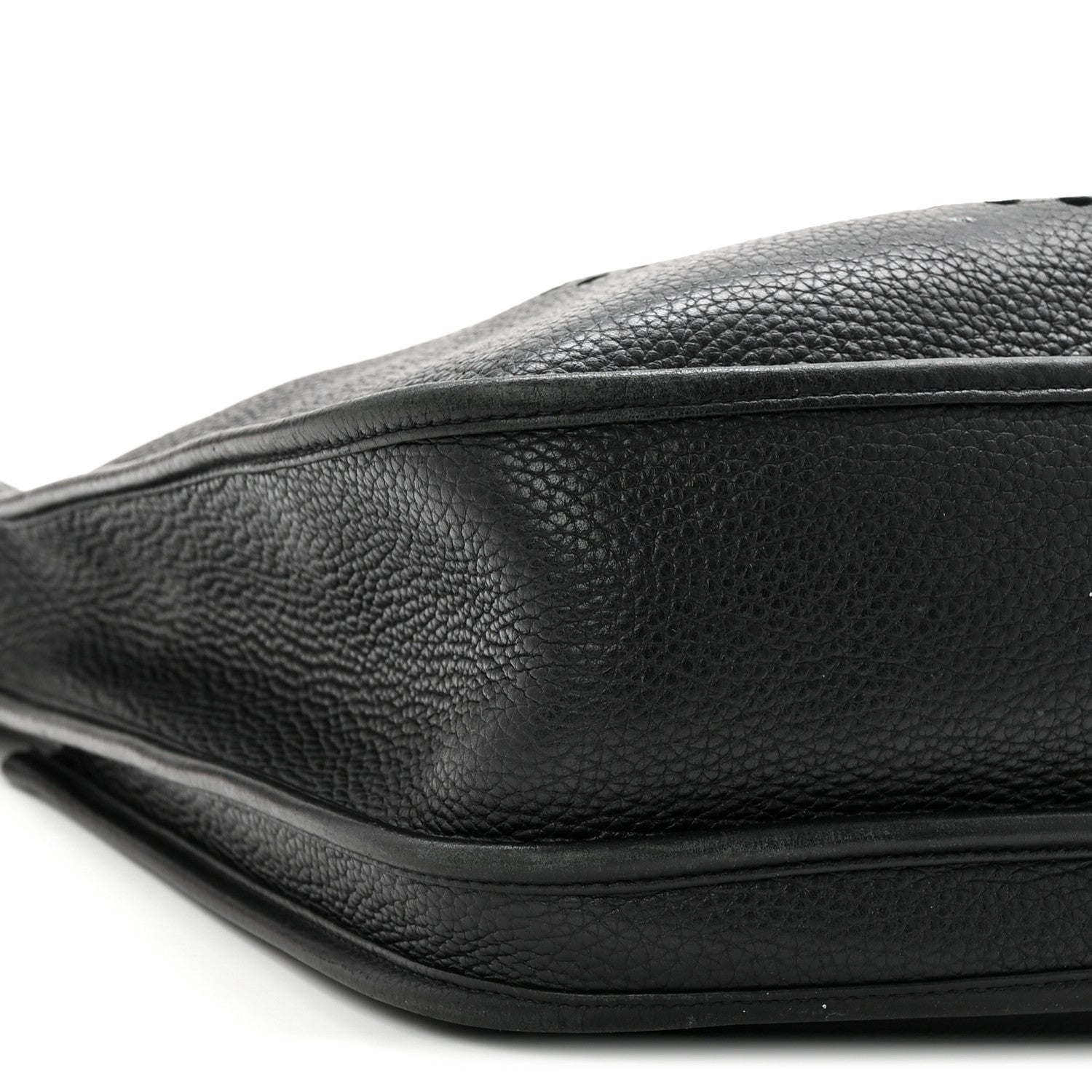 Hermes Taurillon Clemence EVELYNE III GM Black 9 of 11