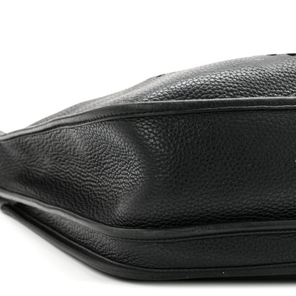 Hermes Taurillon Clemence EVELYNE III GM Black 9 of 11