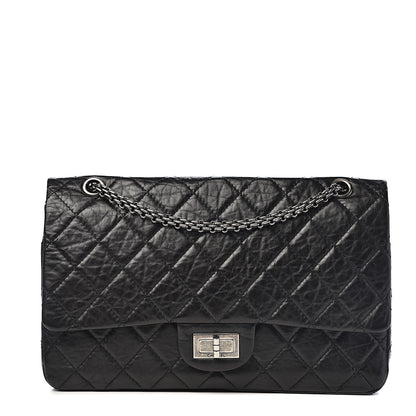 Chanel Aged Calfskin Quilted 2.55 Reissue 227 Flap Black 1 of 13