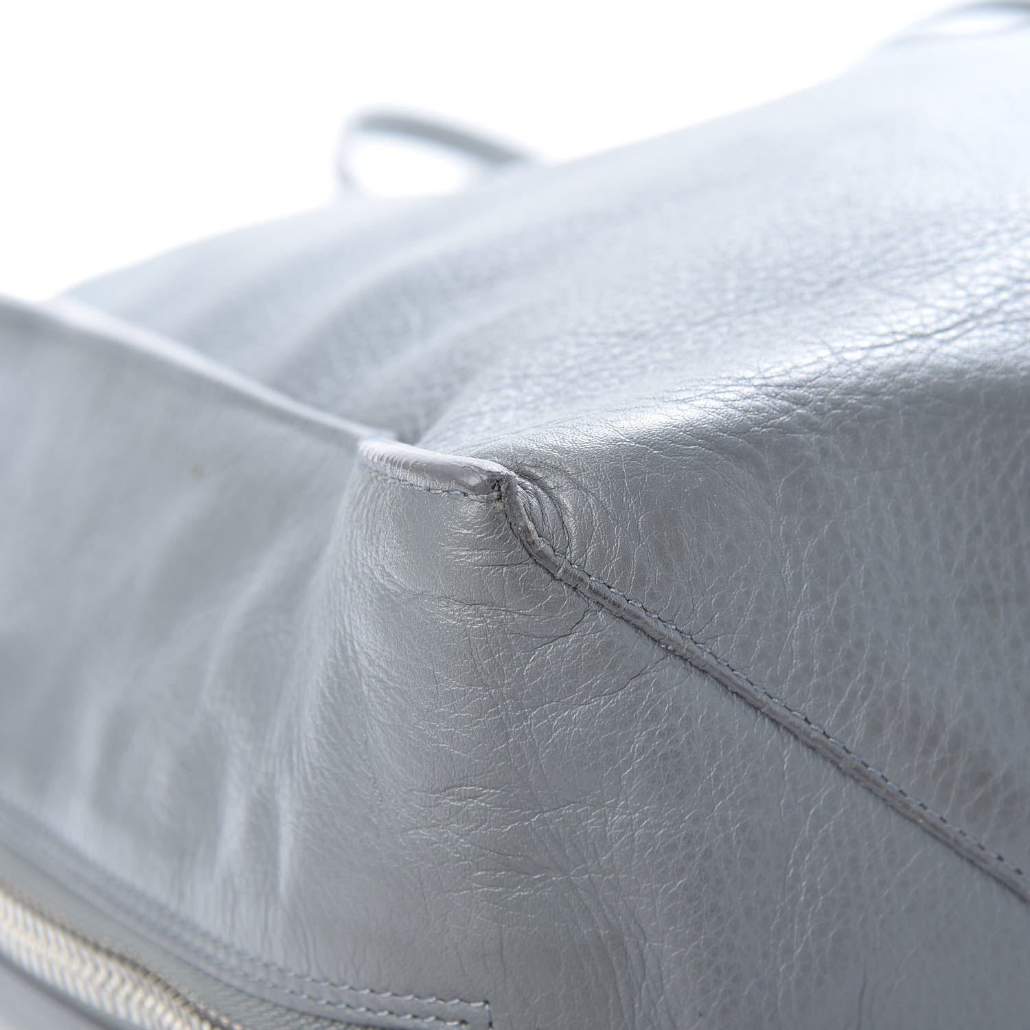 Balenciaga Veau Papier A4 Zip Around Tote Grey 12 of 19