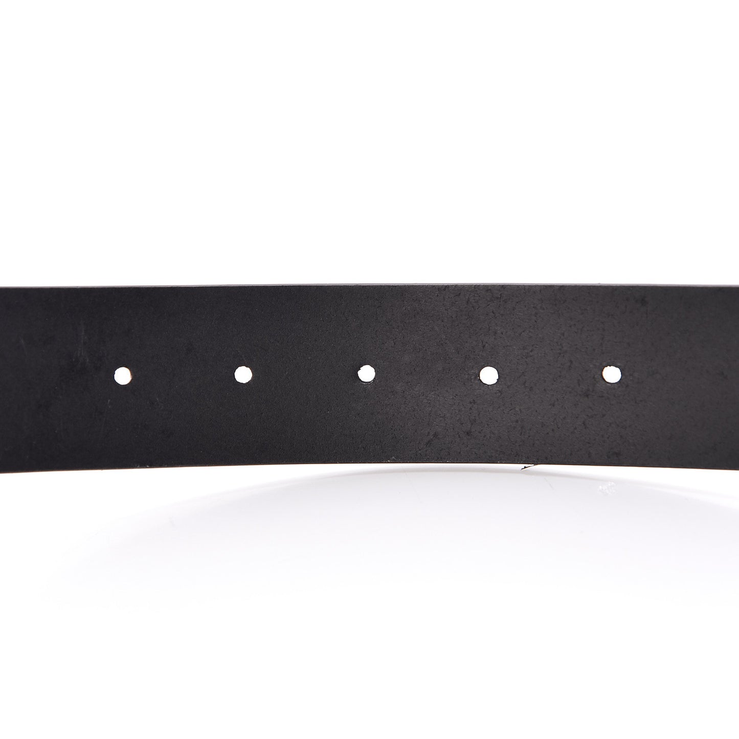 Selleria Calfskin Monochrome Interlocking G 37mm Belt 75 30 Black