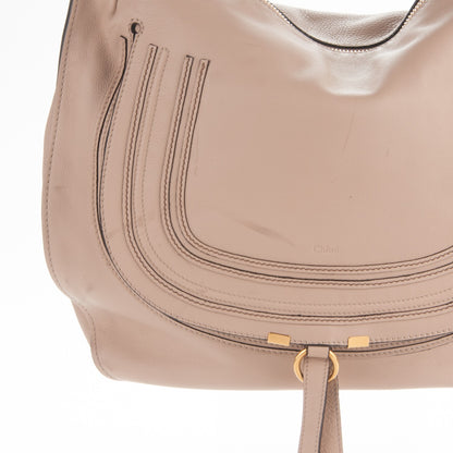 Chloe Calfskin Large Marcie Hobo Nude 8 of 8