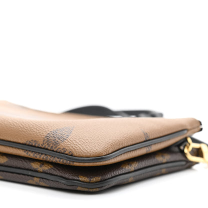 Louis Vuitton Reverse Monogram Giant Double Zip Pochette 11 of 12