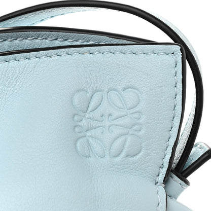 Loewe Calfskin Mini Flamenco Knot Bag Crystal Blue 8 of 10