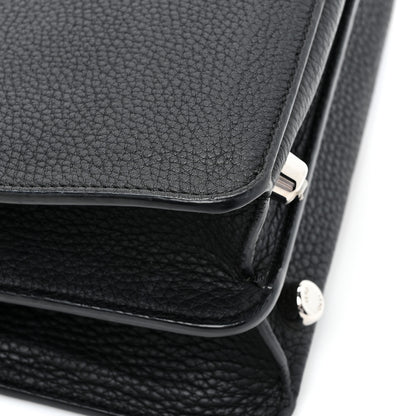 Fendi X NOEL FIELDING Cuoio Romano Painted Mini Peekaboo I SEE U Satchel Black Multicolor 15 of 17