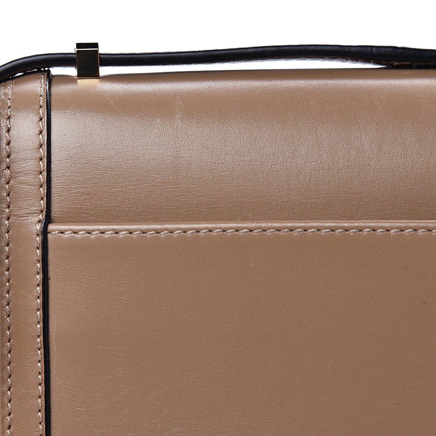 Calfskin Medium Barcelona Shoulder Bag Mink