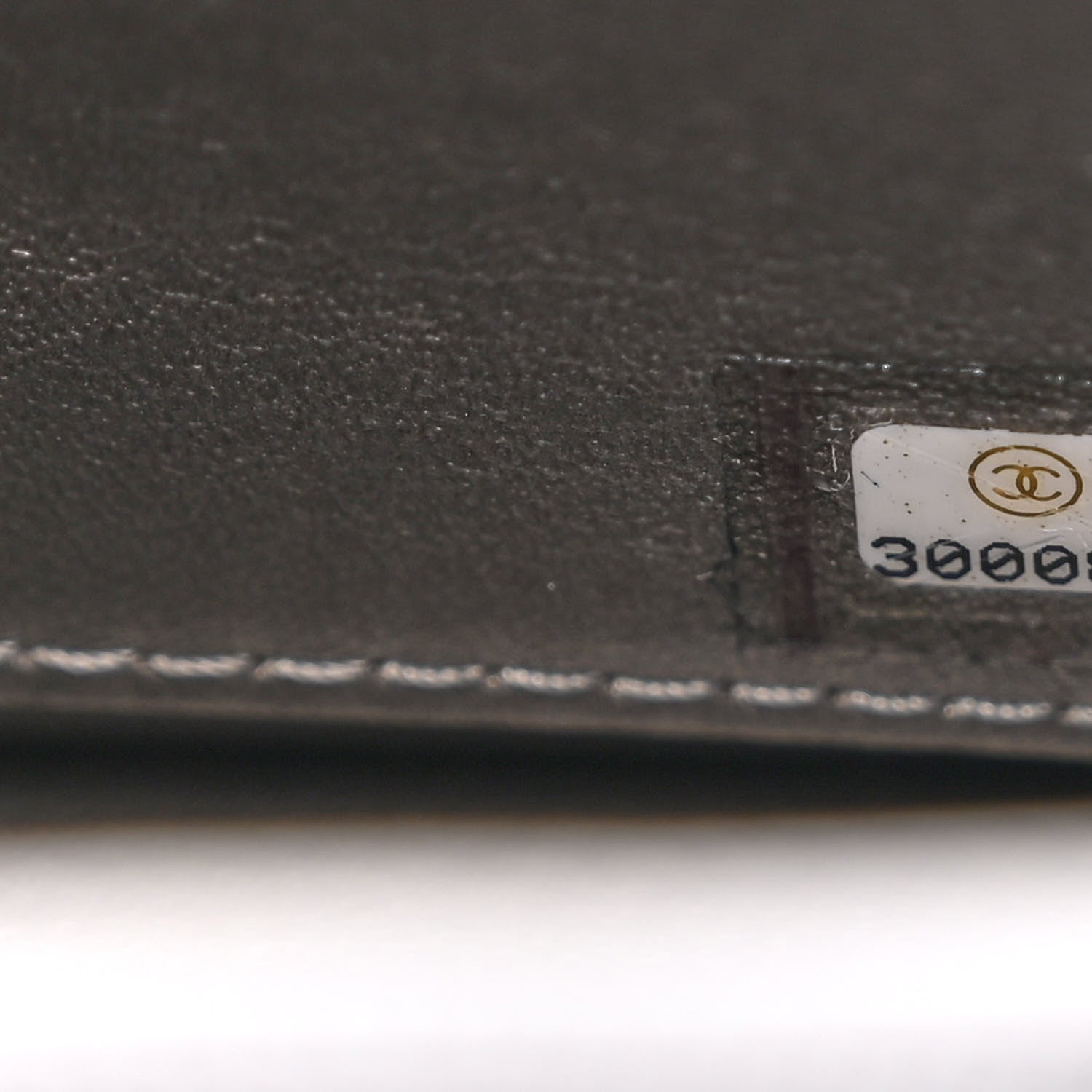 Chanel Goatskin Quilted Logo Small Chic Flap Black 7 of 10