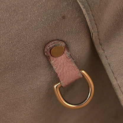 Louis Vuitton Empreinte Monogram Giant Neverfull MM Trianon Pink Cream 14 of 17