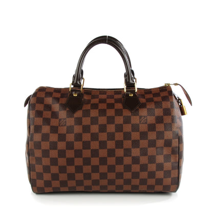 Louis Vuitton Damier Ebene Speedy 30 1 of 9