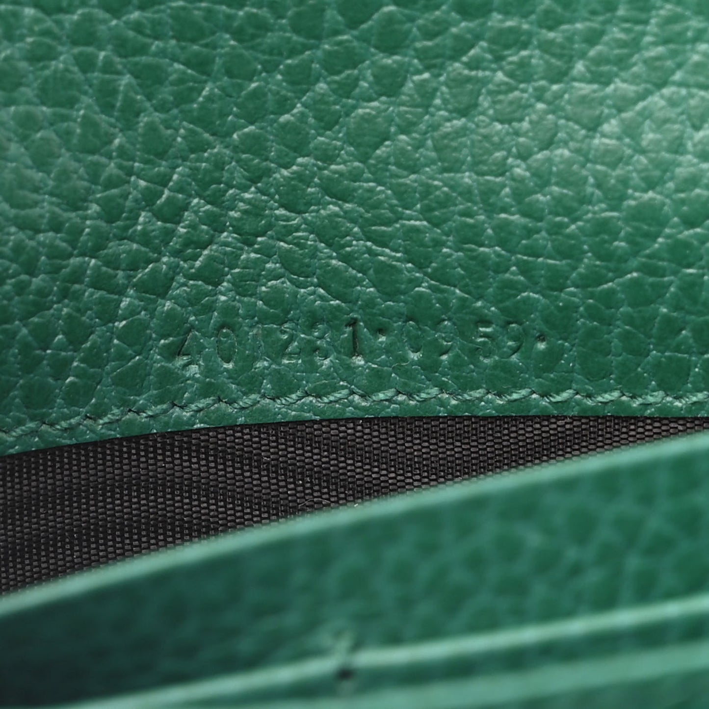 Calfskin Mini Dionysus Chain Wallet Emerald