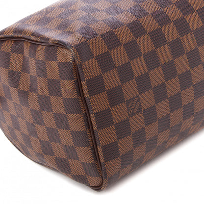 Louis Vuitton Damier Ebene Speedy 25 6 of 9