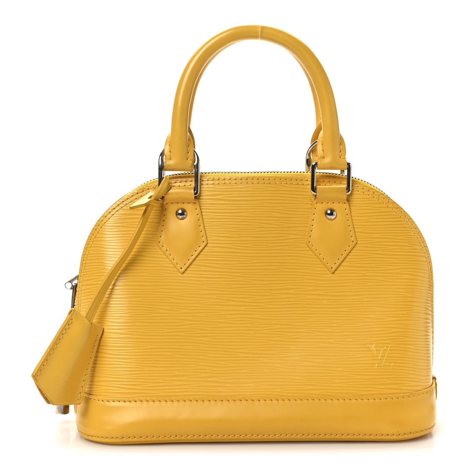 Louis Vuitton Epi Alma BB Citron 7 of 9