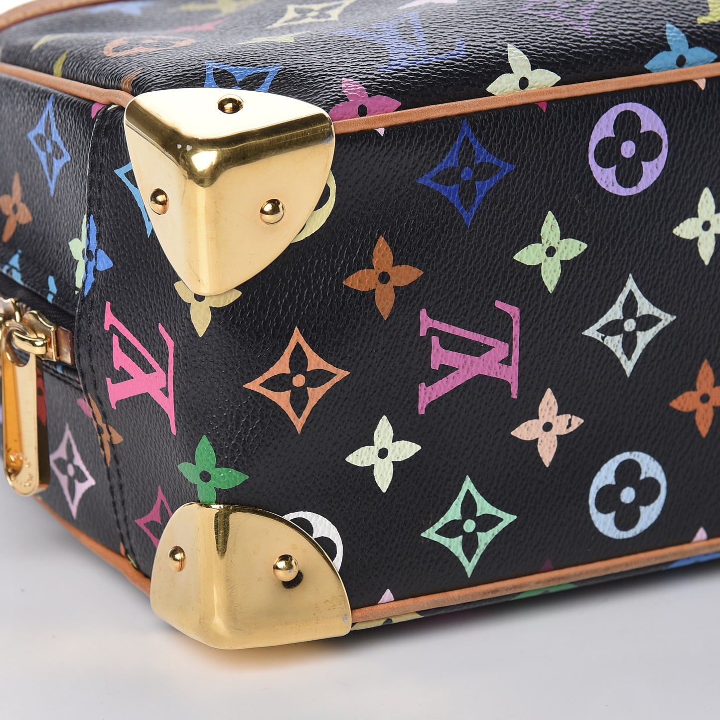 Monogram Multicolor Trouville Black