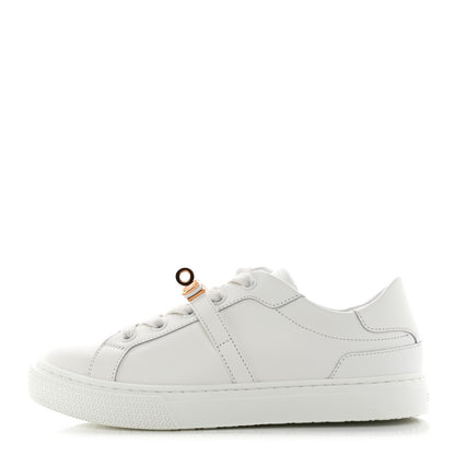 Hermes Calfskin Day Sneakers 35 White 1 of 10