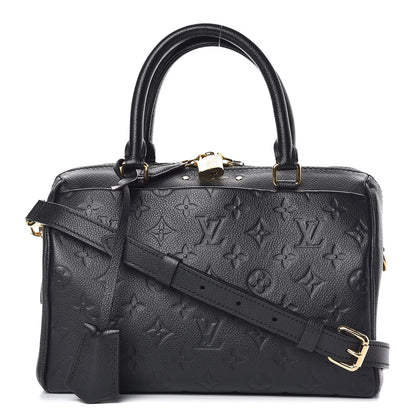 Louis Vuitton Empreinte Speedy Bandouliere 25 NM Black 1 of 9