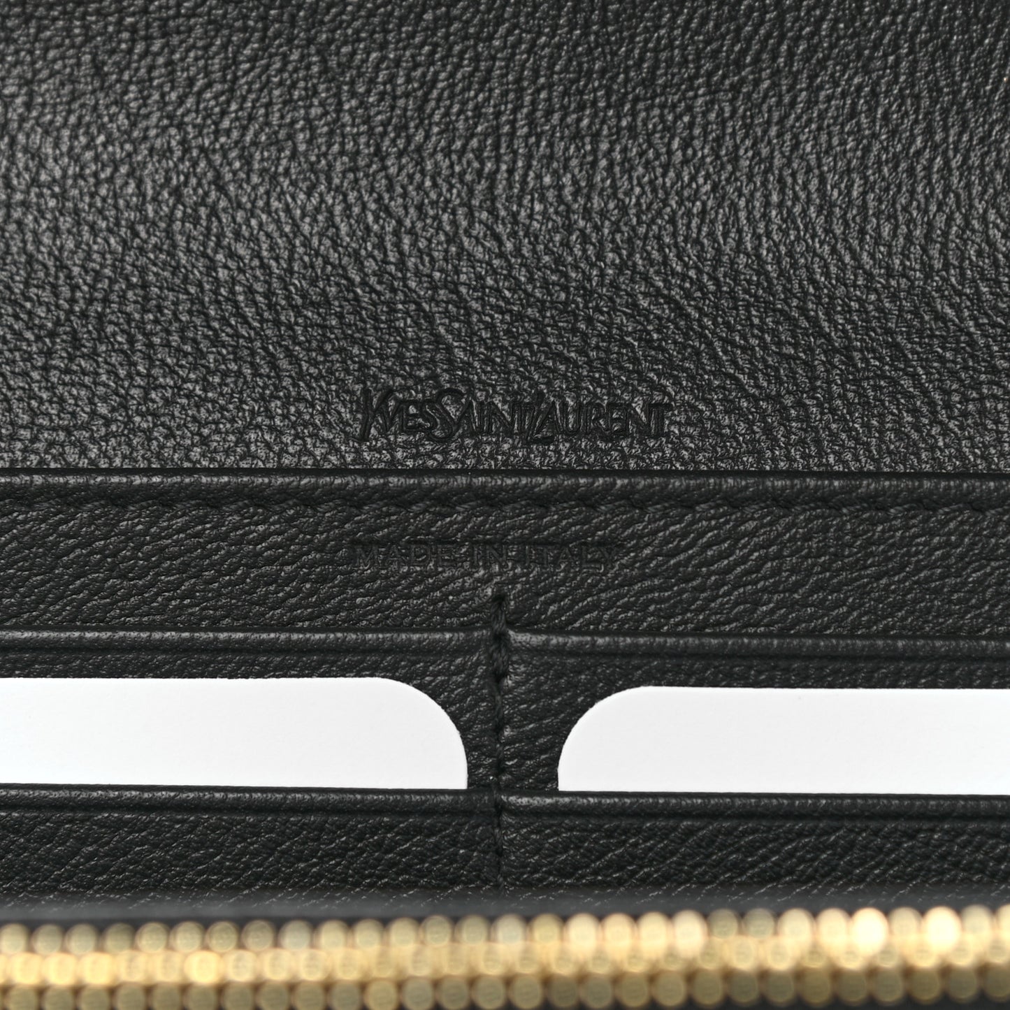 Chevre Belle De Jour Flap Wallet Black
