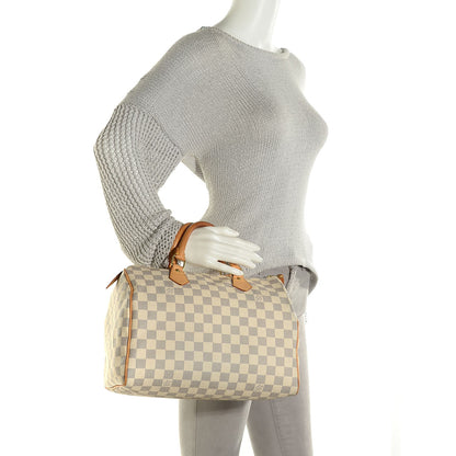 Louis Vuitton Damier Azur Speedy 30 2 of 7