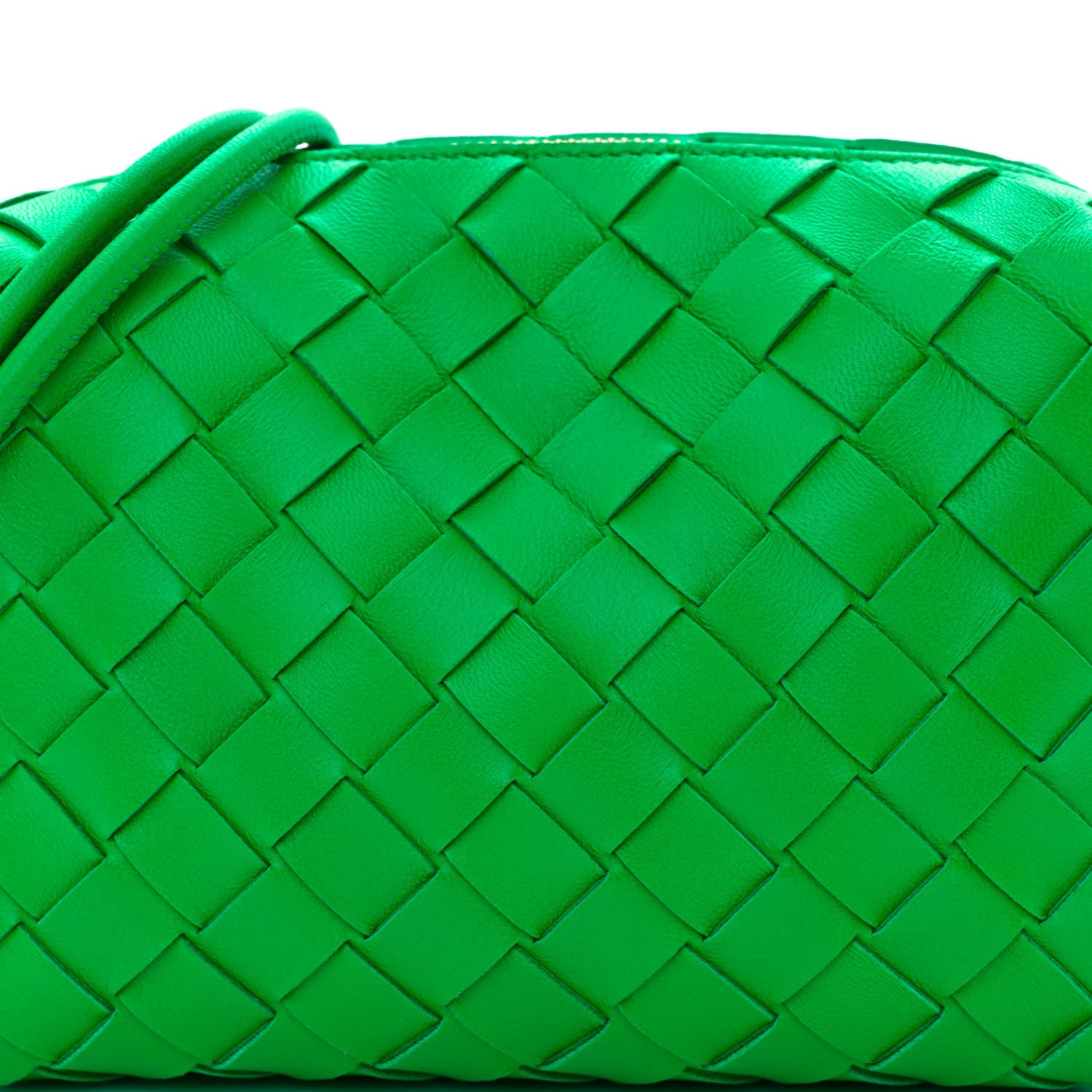 Bottega Veneta Nappa Intrecciato Mini Loop Camera Bag Parakeet 7 of 9