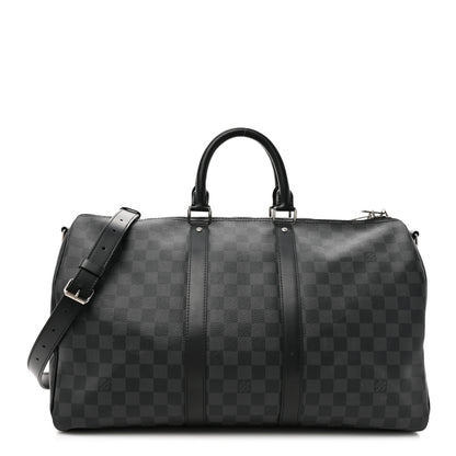 Louis Vuitton Damier Graphite Keepall Bandouliere 45 1 of 13