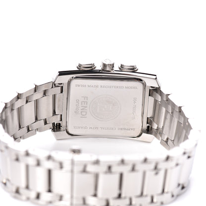 Fendi Stainless Steel Mother of Pearl 32mm Classico Chronograph Quartz Watch 4 of 6