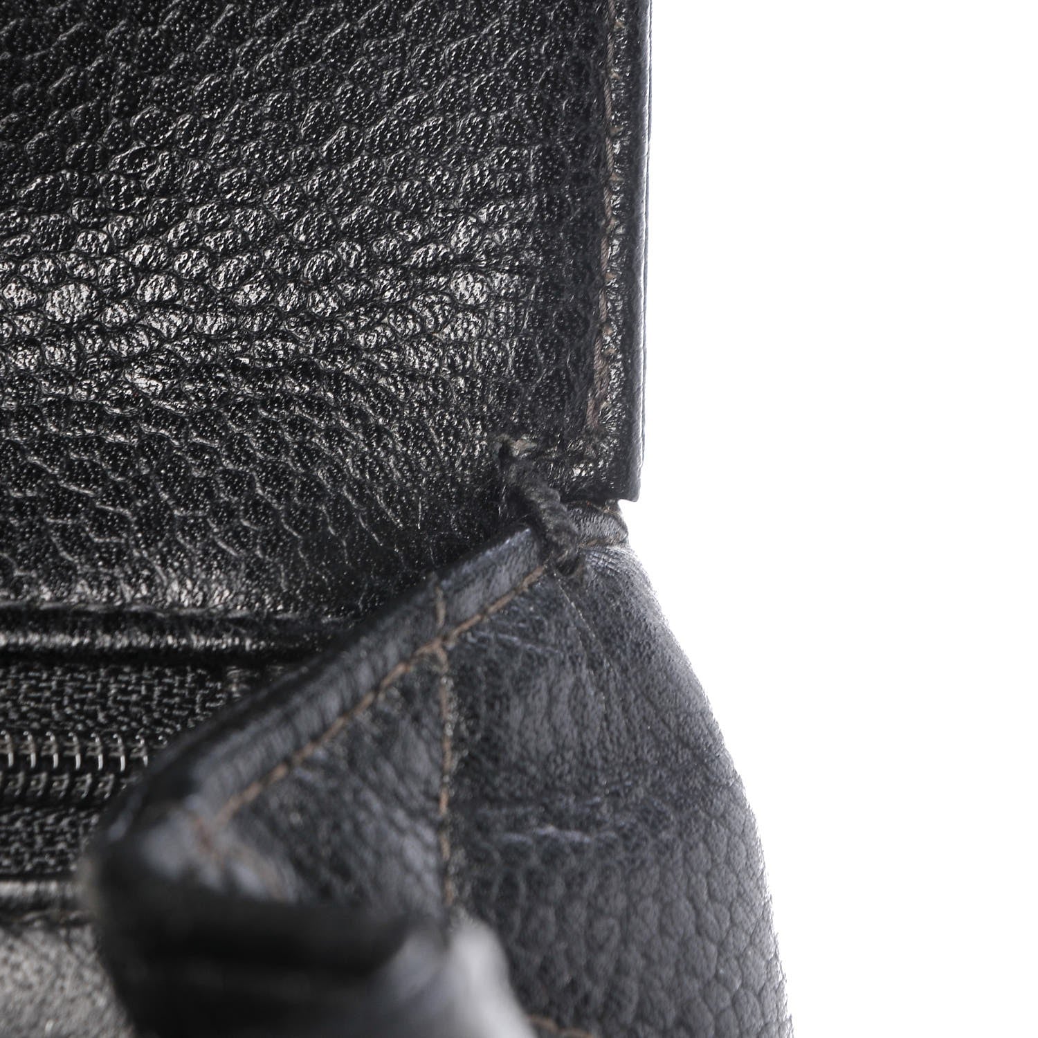 Chanel Caviar Quilted Jumbo Kelly Flap Black 9 of 12