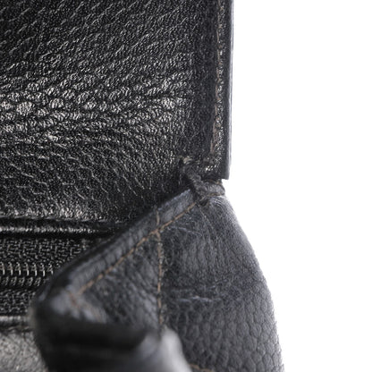 Chanel Caviar Quilted Jumbo Kelly Flap Black 9 of 12