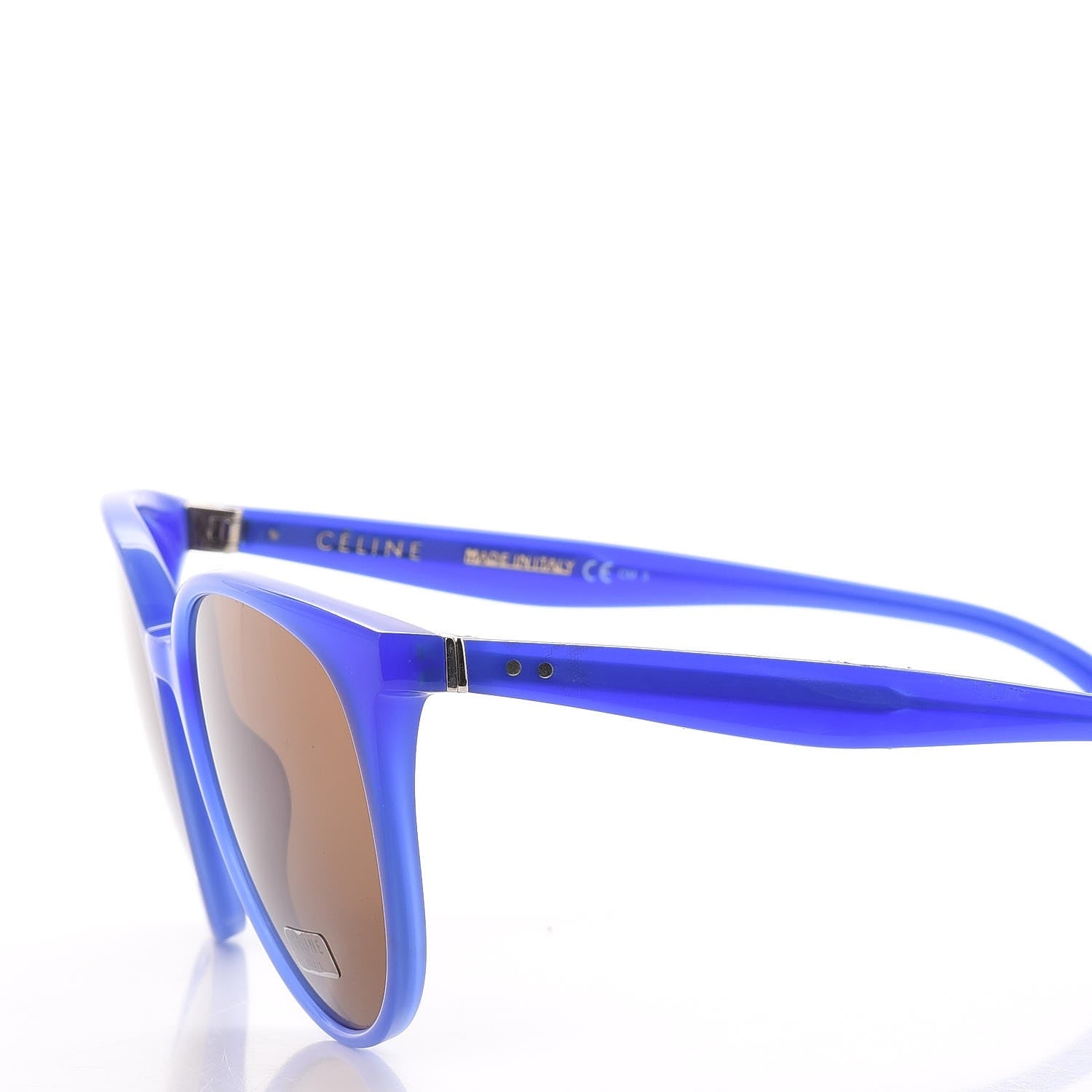 Celine Thin Mary Sunglasses CL 41068/S Blue 5 of 7