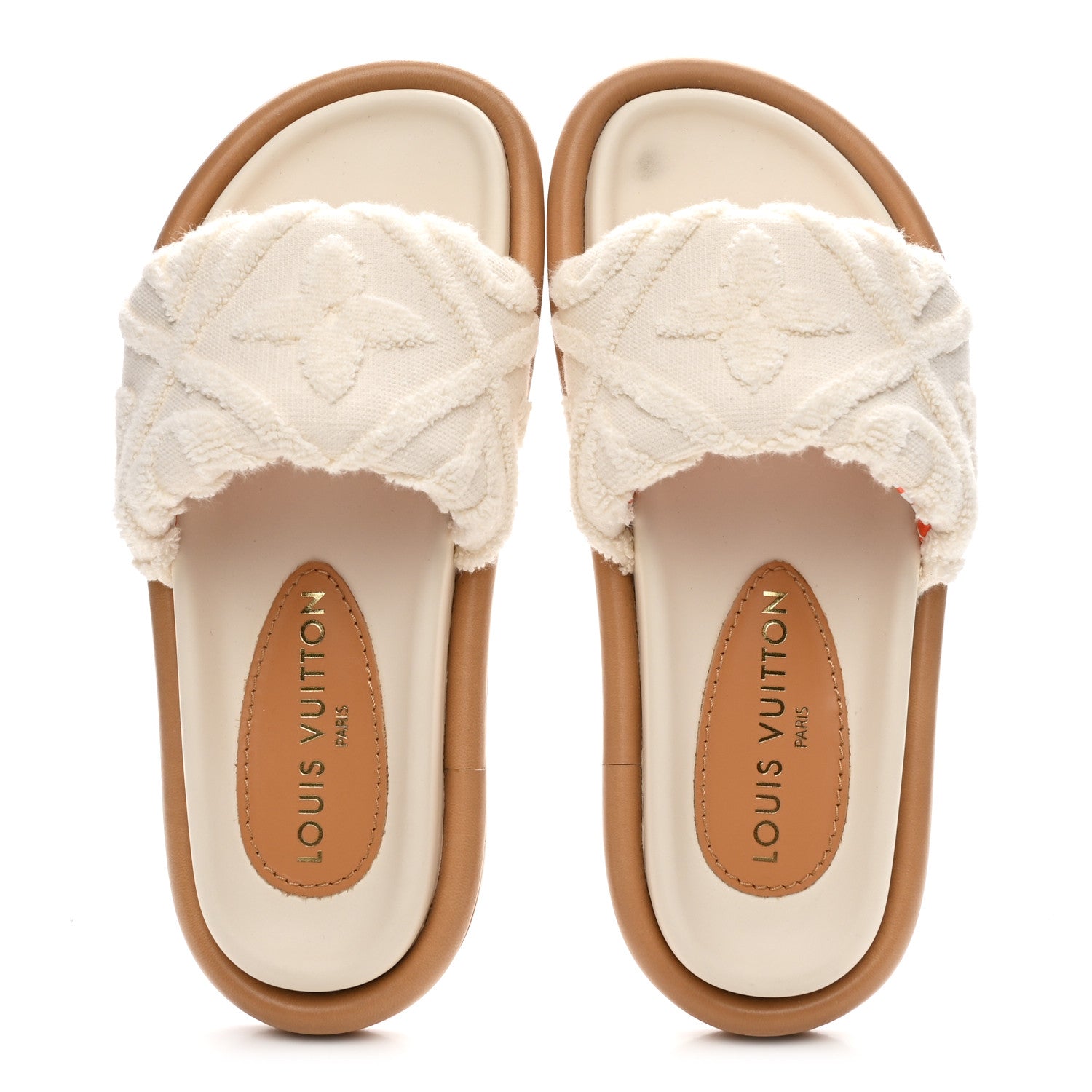 Louis Vuitton Bliss Womens Comfort Mules 38.5 White 36 White 2 of 10