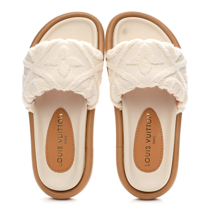Louis Vuitton Bliss Womens Comfort Mules 38.5 White 36 White 2 of 10