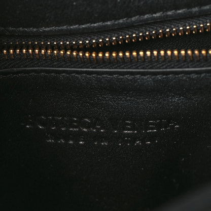 Bottega Veneta Lambskin Maxi Intreccio Padded Chain Cassette Crossbody Bag Black 6 of 8