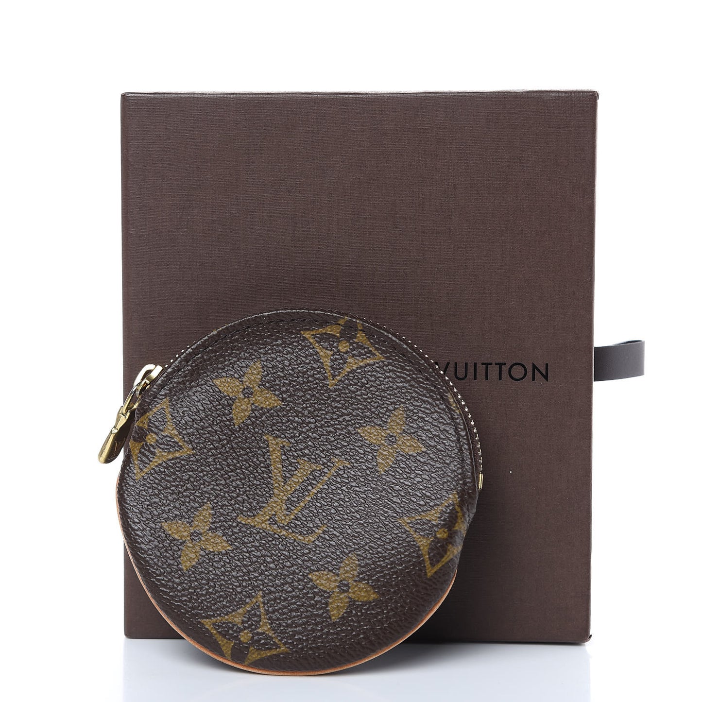 Monogram Round Coin Purse