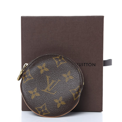 Louis Vuitton Monogram Round Coin Purse 7 of 7