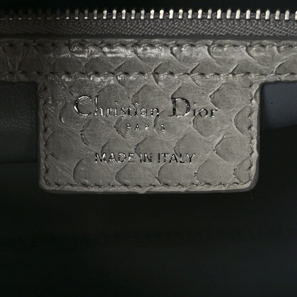 Christian Dior Snakeskin Large Lady Dior Beige Ombre 6 of 11