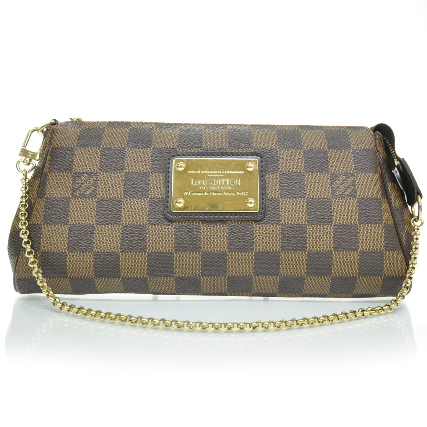Damier Ebene Eva Clutch
