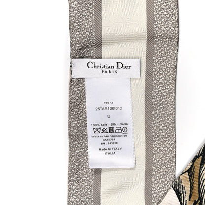 Christian Dior Silk Mitzah Scarf Multicolor 3 of 3