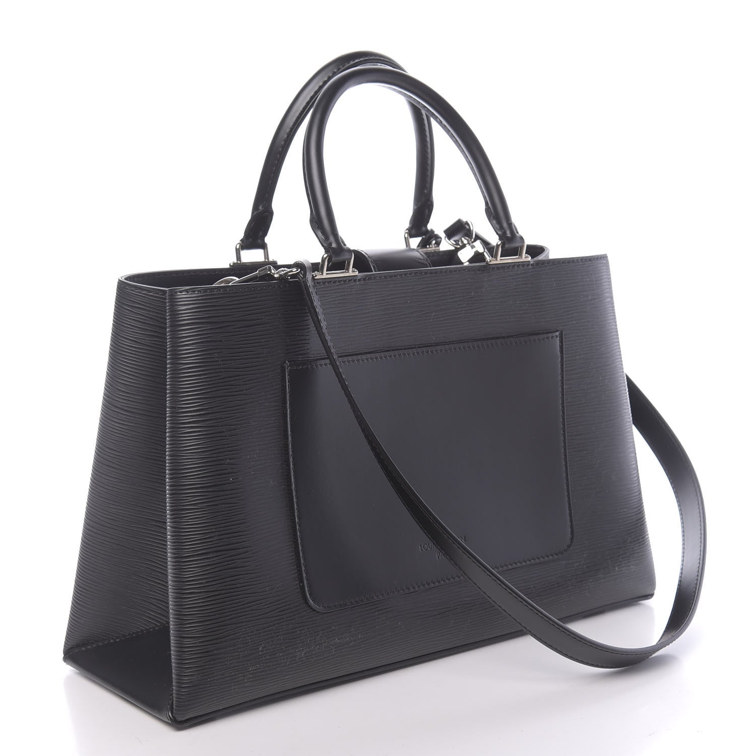 Louis Vuitton Epi Kleber MM Black 3 of 10