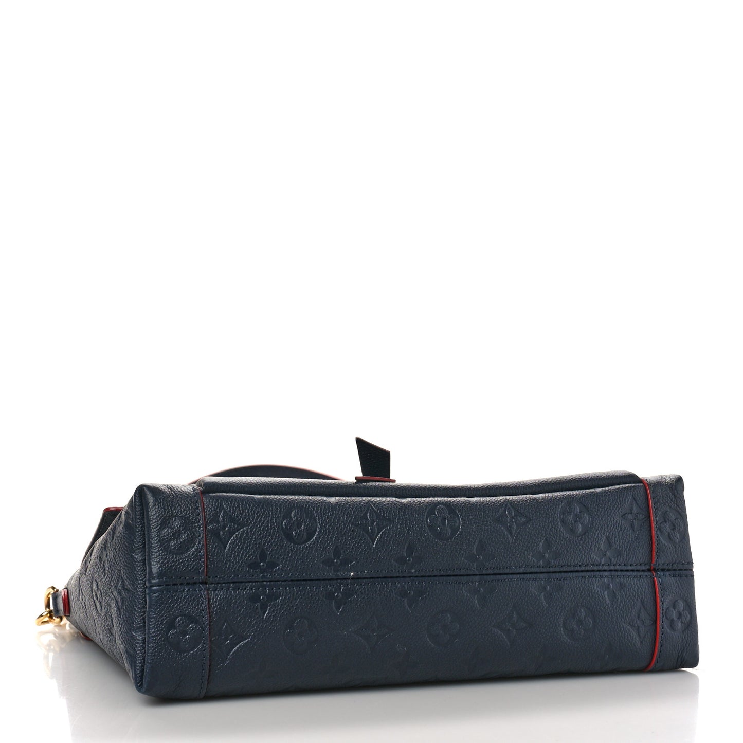 Empreinte Blanche MM Marine Rouge