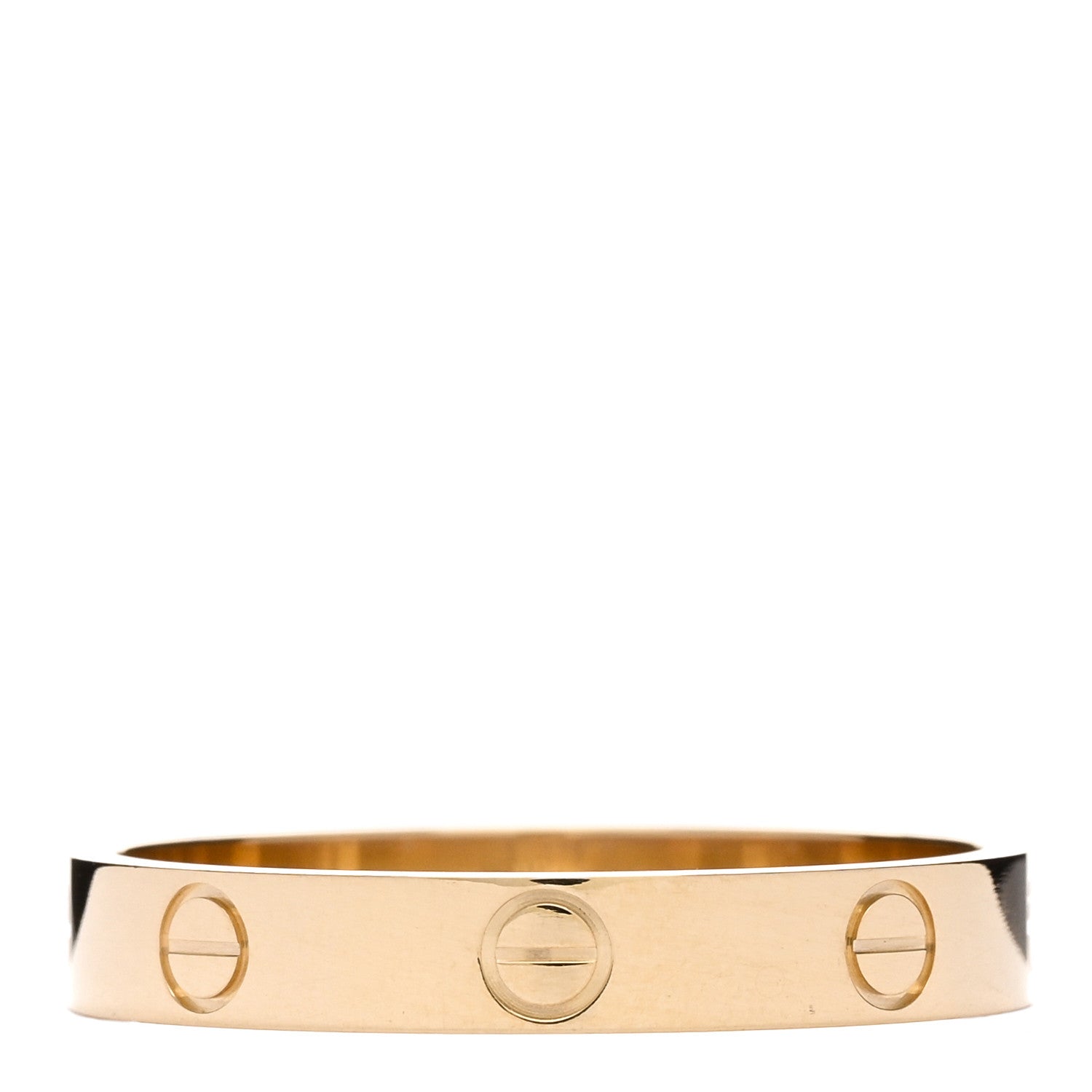 Cartier 18K Yellow Gold 3.5mm LOVE Wedding Band Ring 62 10 2 of 4